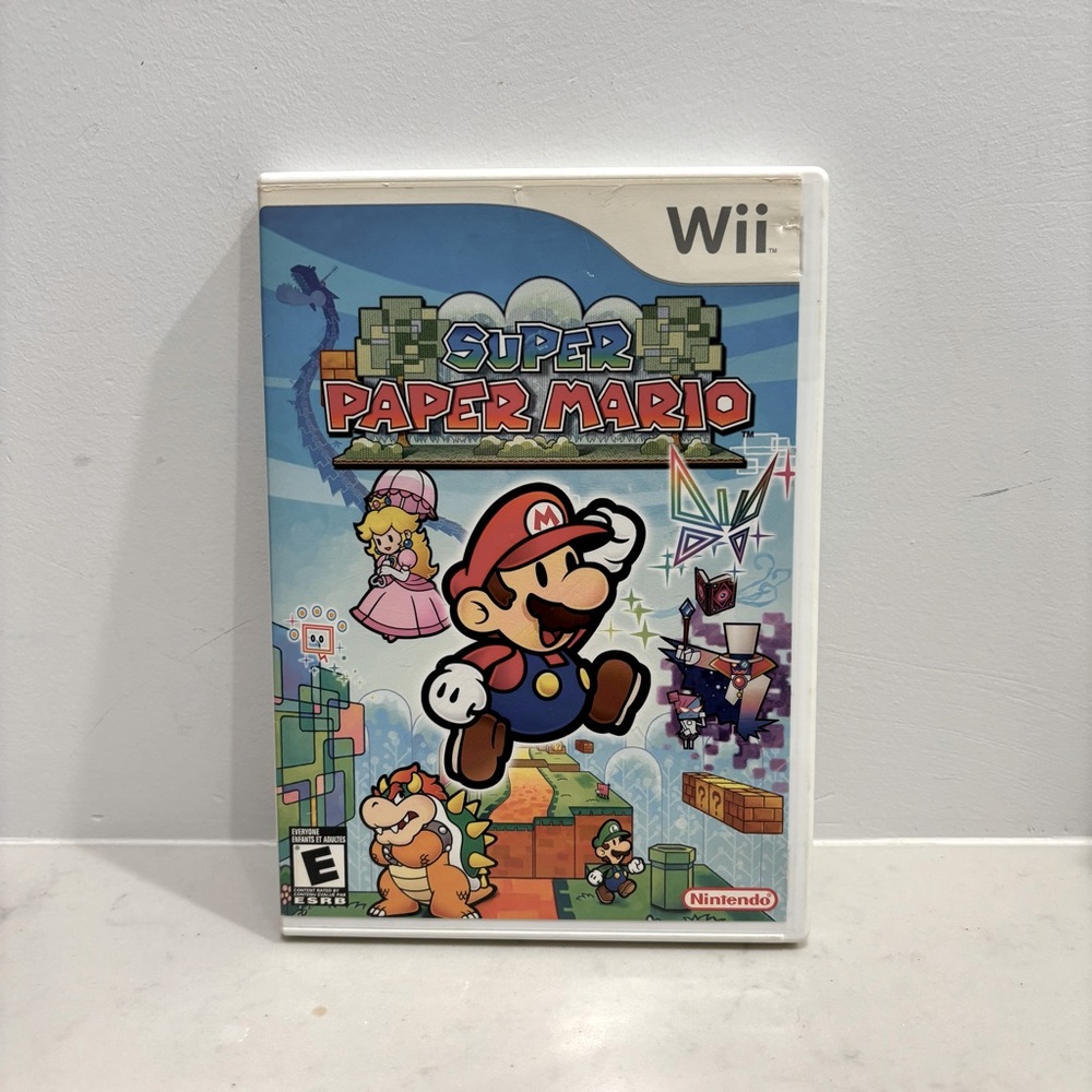 Super Paper Mario Nintendo Wii Rated E
